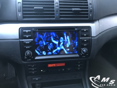 Instalación multimedia pantalla 7" BMW Serie 3 E46