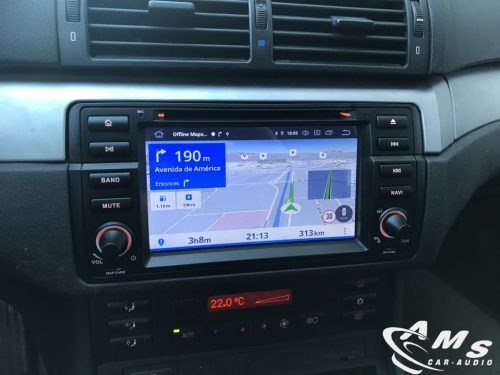 Instalación multimedia pantalla 7" BMW Serie 3 E46