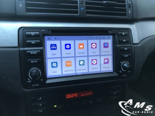 Instalación multimedia pantalla 7" BMW Serie 3 E46
