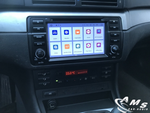 Instalación multimedia pantalla 7" BMW Serie 3 E46