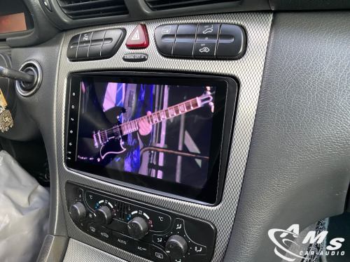 Mercedes C Sport Coupe 2006 pantalla android 8" carplay, gps