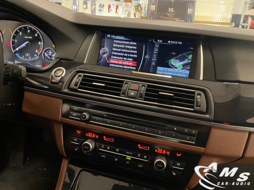 BMW 5 F10 2014 NBT Pantalla 12,3" IPS HD Android, carplay, cámara visión trasera, usb, wifi,gps