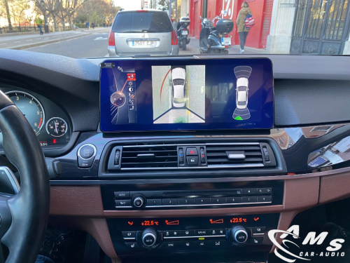 BMW 5 F10 2014 NBT Pantalla 12,3" IPS HD Android, carplay, cámara visión trasera, usb, wifi,gps