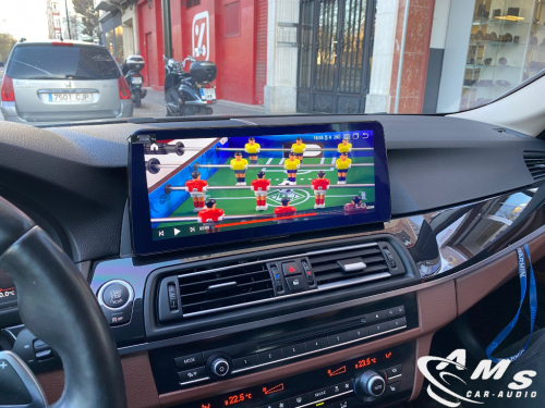 BMW 5 F10 2014 NBT Pantalla 12,3" IPS HD Android, carplay, cámara visión trasera, usb, wifi,gps