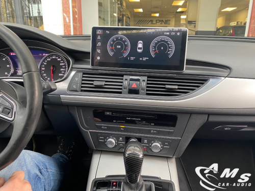 Audi A6 2016 pantalla 10,25" Android, carplay, camara, usb, wifi