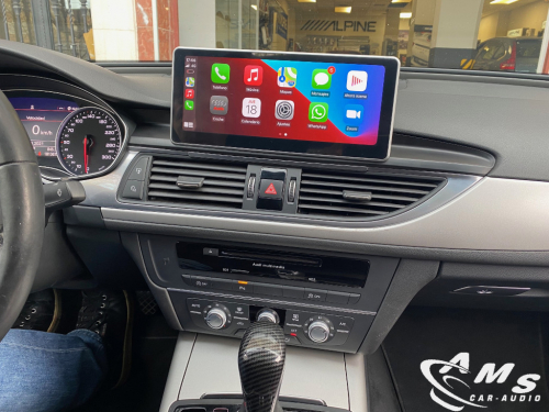 Audi A6 2016 pantalla 10,25" Android, carplay, camara, usb, wifi