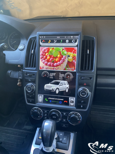 Land Rover Freelander II Pantalla vertical tipo Tesla android carplay 13,6"