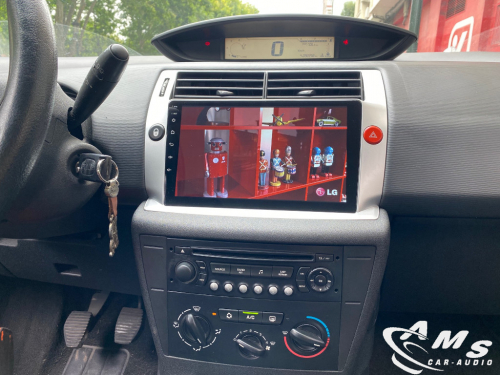 Instalación pantalla multimedia 9" con CarPlay en Citröen C4