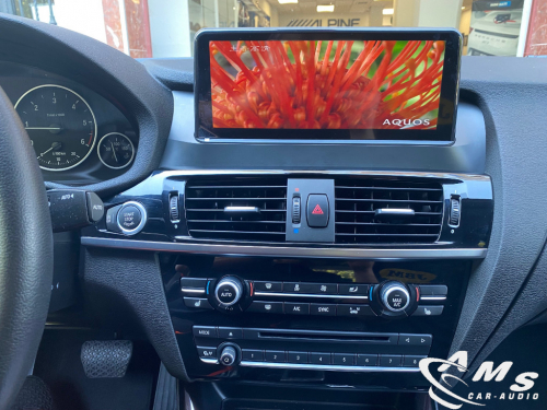 BMW X4 2017 Pantalla 10,25" IPS Alta definición Android, carplay, entrada cámara trasera, wifi, bluetooth, gps