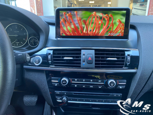 BMW X4 2017 Pantalla 10,25" IPS Alta definición Android, carplay, entrada cámara trasera, wifi, bluetooth, gps