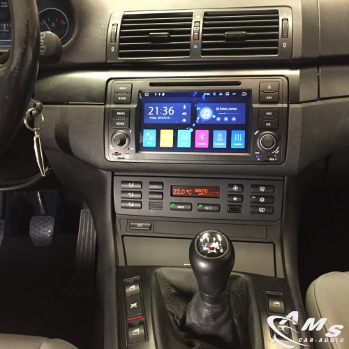 Instalación multimedia pantalla 7" BMW Serie 3 E46