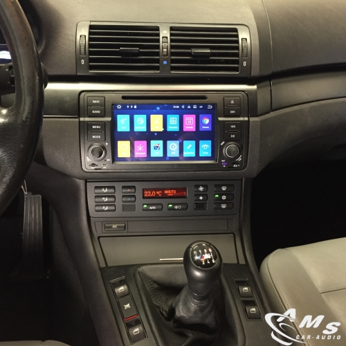 Instalación multimedia pantalla 7" BMW Serie 3 E46