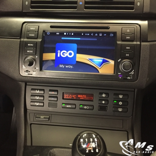 Instalación multimedia pantalla 7" BMW Serie 3 E46