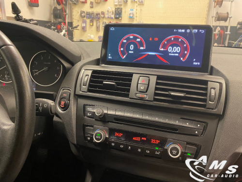 BMW 1 F20 2013 Pantalla 10,25" Android, carplay, gps, usb, wifi, bluetooth, cámara