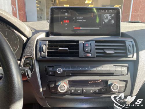 BMW 1 F20 2013 Pantalla 10,25" Android, carplay, gps, usb, wifi, bluetooth, cámara