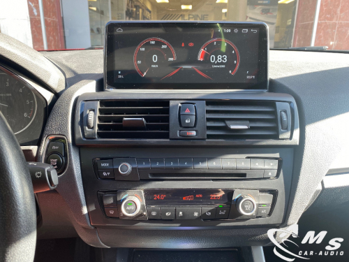 BMW 1 F20 2013 Pantalla 10,25" Android, carplay, gps, usb, wifi, bluetooth, cámara