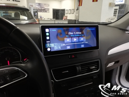 Instalación sistema multimeda 10,25" en Audi Q5 de 2015