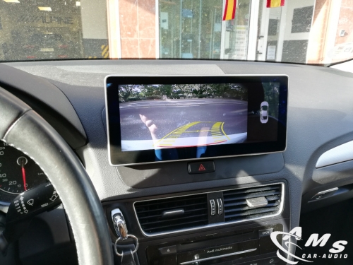 Instalación sistema multimeda 10,25" en Audi Q5 de 2015