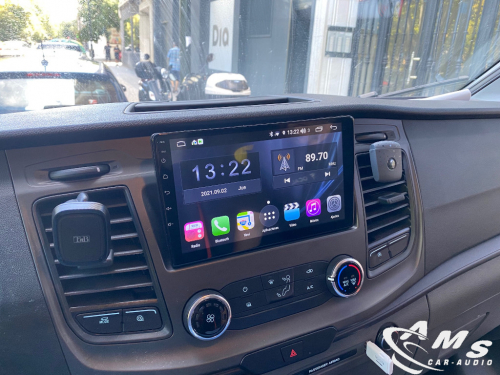 Ford Transit Autocaravana 2020 Pantalla 9" android, carplay, cámara, wifi, bluetooth, gps