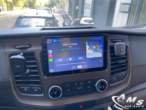 Ford Transit Autocaravana 2020 Pantalla 9" android, carplay, cámara, wifi, bluetooth, gps
