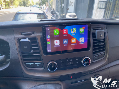 Ford Transit Autocaravana 2020 Pantalla 9" android, carplay, cámara, wifi, bluetooth, gps