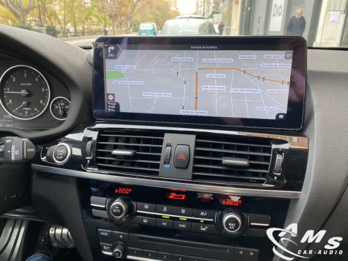 BMW X3 F25 NBT Pantalla 12,3" IPS de alta definición con Android auto y carplay, gps, wifi, SIM, cámara trasera