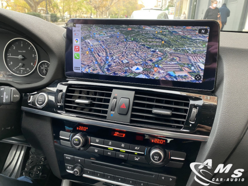 BMW X3 F25 NBT Pantalla 12,3" IPS de alta definición con Android auto y carplay, gps, wifi, SIM, cámara trasera