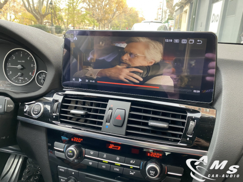 BMW X3 F25 NBT Pantalla 12,3" IPS de alta definición con Android auto y carplay, gps, wifi, SIM, cámara trasera