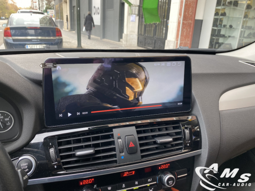 BMW X3 F25 NBT Pantalla 12,3" IPS de alta definición con Android auto y carplay, gps, wifi, SIM, cámara trasera
