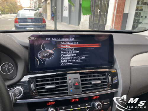 BMW X3 F25 NBT Pantalla 12,3" IPS de alta definición con Android auto y carplay, gps, wifi, SIM, cámara trasera