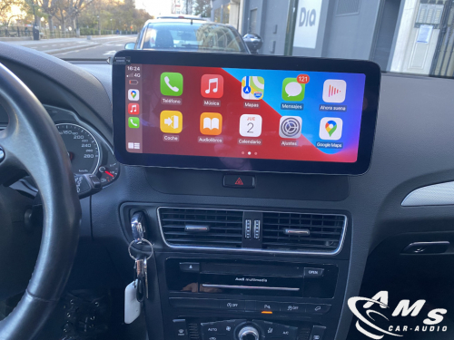 Audi Q5 8R 2016 Pantalla 12,3" android, carplay, cámara, gps