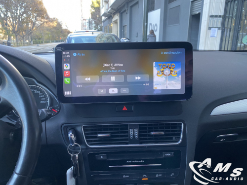 Audi Q5 8R 2016 Pantalla 12,3" android, carplay, cámara, gps