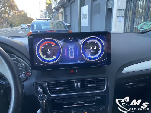 Audi Q5 8R 2016 Pantalla 12,3" android, carplay, cámara, gps
