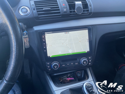 BMW 1 E87 2008 Pantalla 9" android, carplay, wifi, cámara, gps