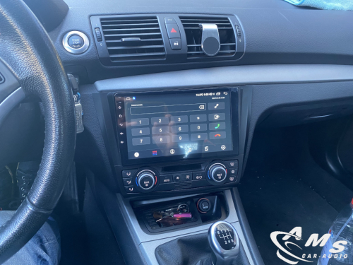 BMW 1 E87 2008 Pantalla 9" android, carplay, wifi, cámara, gps