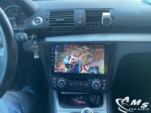 BMW 1 E87 2008 Pantalla 9" android, carplay, wifi, cámara, gps
