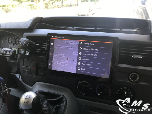 Ford Tourneo 2007 Pantalla 10,1" Android, gps, usb, wifi, bluetooth
