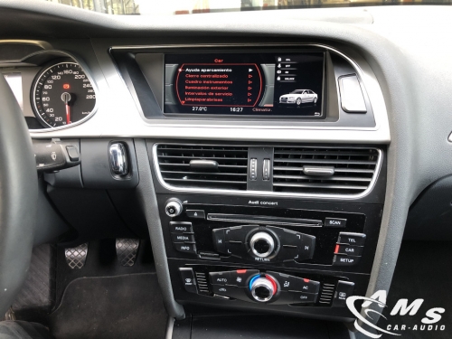 Instalación pantalla 8,8" en Audi A4
