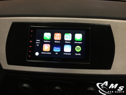  Instalación y transformación de salpicadero de equipo 2DIN PIONEER con Apple Carplay en BMW Z4