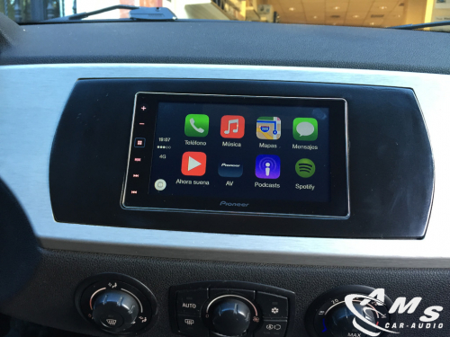  Instalación y transformación de salpicadero de equipo 2DIN PIONEER con Apple Carplay en BMW Z4