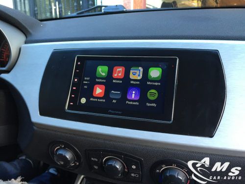  Instalación y transformación de salpicadero de equipo 2DIN PIONEER con Apple Carplay en BMW Z4