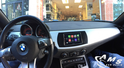  Instalación y transformación de salpicadero de equipo 2DIN PIONEER con Apple Carplay en BMW Z4