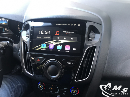 Ford Focus 2015-2018 Pantalla 9" Android, carplay, usb, wifi, gps, cámara tirador