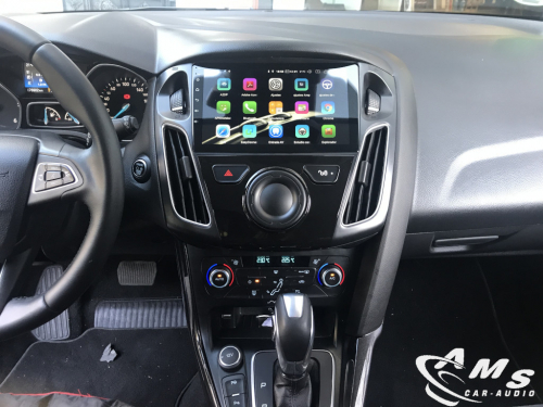 Ford Focus 2015-2018 Pantalla 9" Android, carplay, usb, wifi, gps, cámara tirador