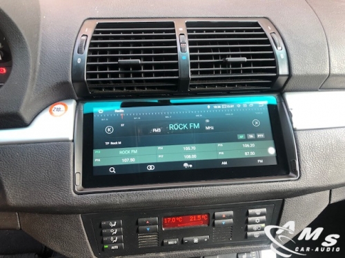 Instalación sistema multimedia Android 10,25" en BMW X5 E53