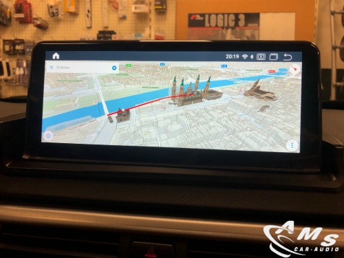 Instalación multimedia pantalla 10,25" BMW Serie 3 E91