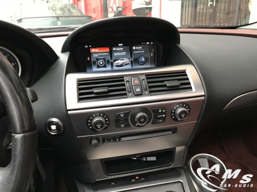 Instalación equipo multimedia 10,25" en Audi A6 Cabrio E64