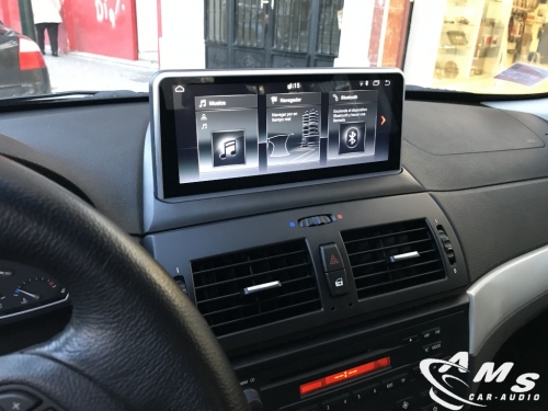 Instalación sistema multimedia Android 10,25" en BMW X3 E83