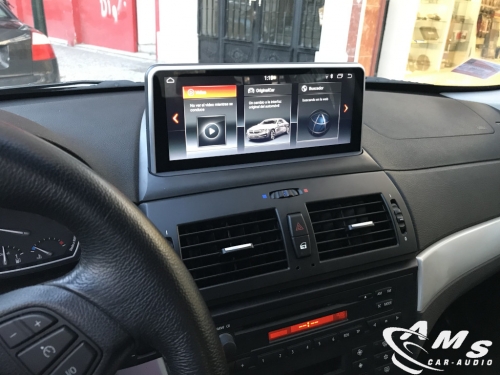 Instalación sistema multimedia Android 10,25" en BMW X3 E83