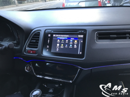 Honda HRV 2018 Pantalla 9" android + insonorización + audio
